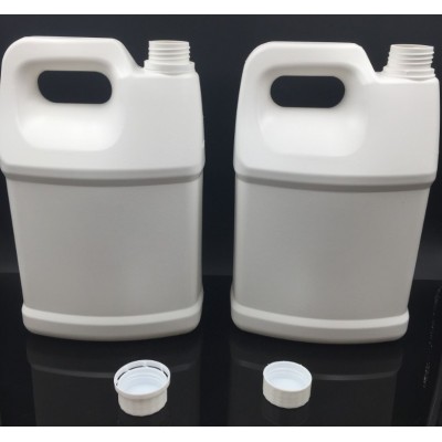 Natural colored 4L  hdpe disinfectant bottles