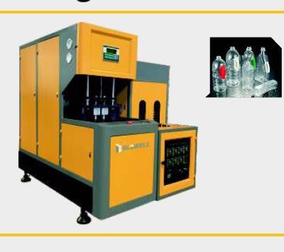 2 Cavity Semi Automatic PET Bottle Making Blow Moulding Machine PET Plastic Bottle Blowing Machine Price