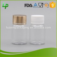 Health Care Food Different Size Screw Cap PET Clear Plastic Pill Bottles