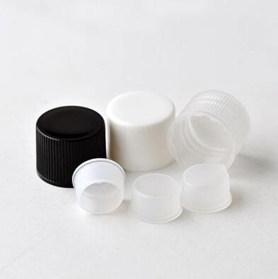 28mm Screw bottle plastic cap with inner cap