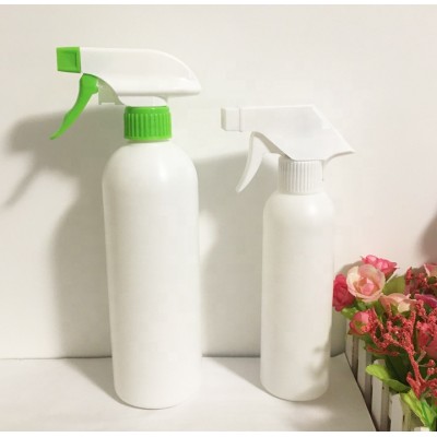 8oz 250ml 16oz 500ML HDPE spray bottles for cleaner